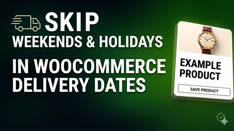 How to Skip Weekends and Holidays in WooCommerce Delivery Date Calculations 