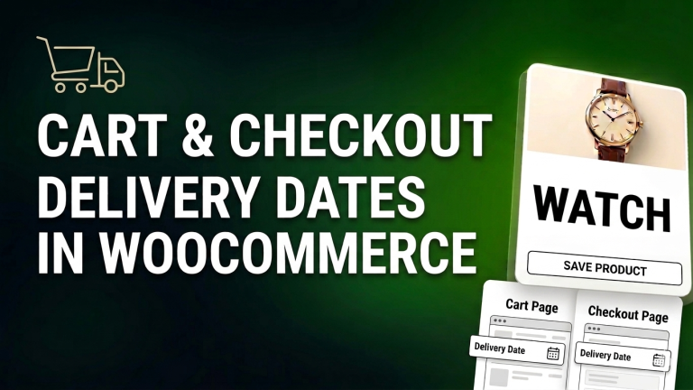 delivery date in cart and checkout