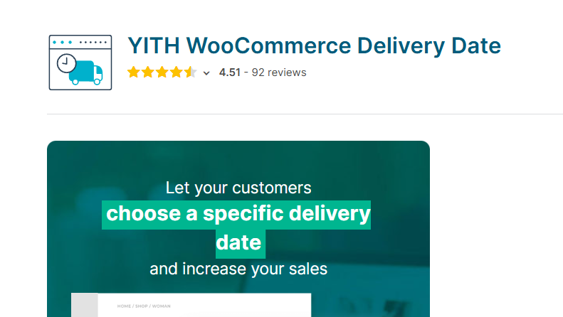 delivery date for woocommerce